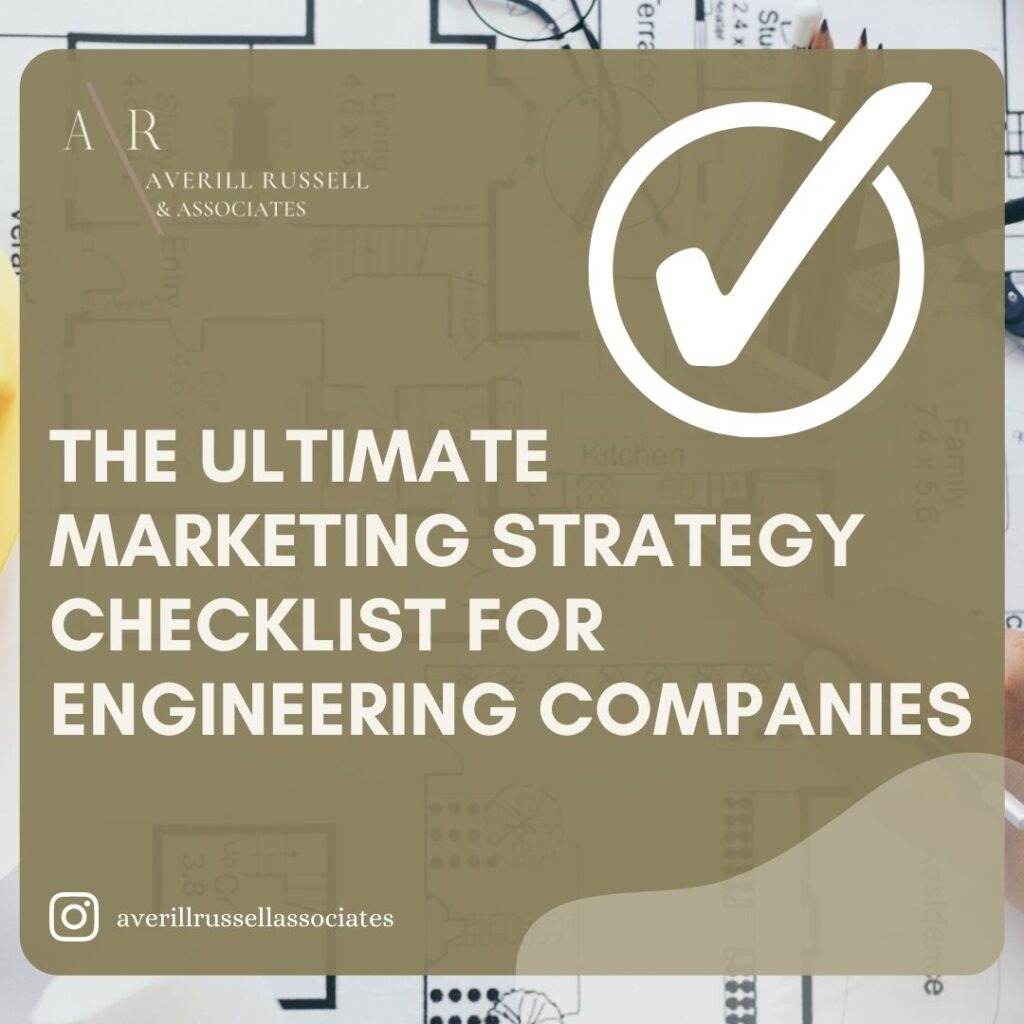 Engineering Companies' Ultimate Marketing Strategy Checklist